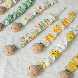 Baby Pacifier Chain Manufacturer - Retractable 100% Cotton