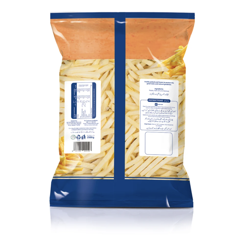 冷冻食品工厂 - 可定制冷冻薯条10kg