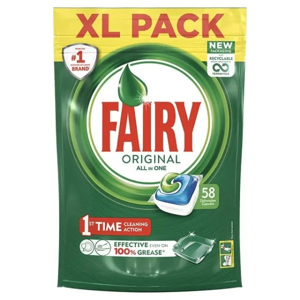 Dishwasher Tablets Manufacturer - Fairy All-In-One 70 Tablets