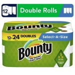Paper Towels Factory - Bounty Select-a-Size 12 Rolls