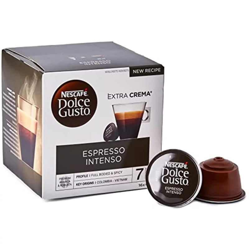 Coffee Capsules Supplier - Dolce Gusto Espresso Intenso 16ct