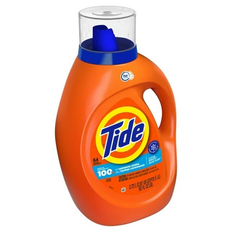 HE Detergent Factory - Tide Clean Breeze 64 Loads 92oz