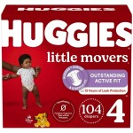 婴儿纸尿裤工厂 - Little Movers 4号104片