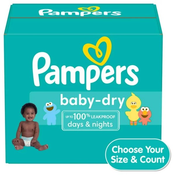Baby Diaper Supplier - Pampers Swaddlers Size 1 164ct