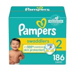 纸尿裤工厂 - 帮宝适Swaddlers 2号186片