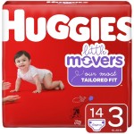 纸尿裤供应商 - 好奇Little Movers 3号14片