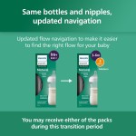 Glass Bottle Supplier - Philips Avent Natural 8oz 3-pack
