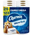 Toilet Paper Supplier - Charmin Ultra Soft 24 Mega Rolls