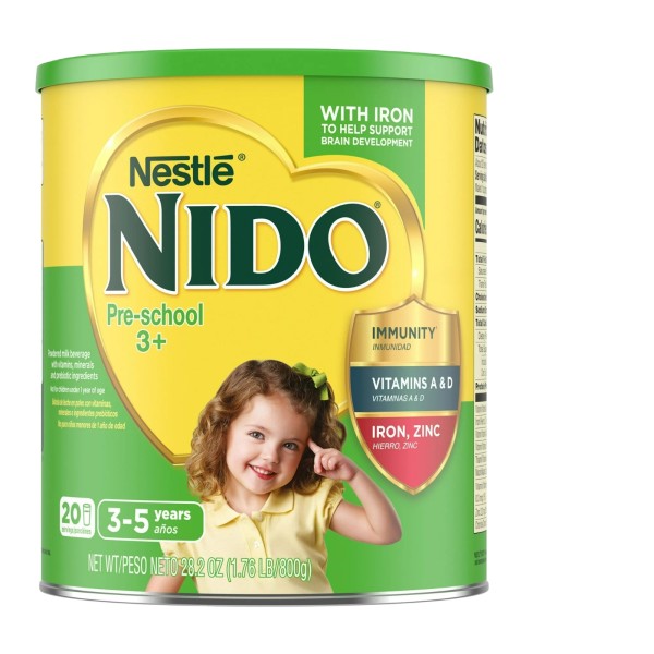 Dry Milk Manufacturer - Nido Fortificada 56.3oz Canister