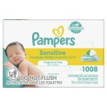 Baby Wipes Supplier - Pampers Sensitive 12 Pack 1008ct
