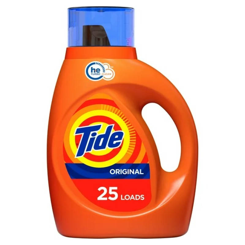HE Detergent Manufacturer - Tide Original 25 Loads 37oz