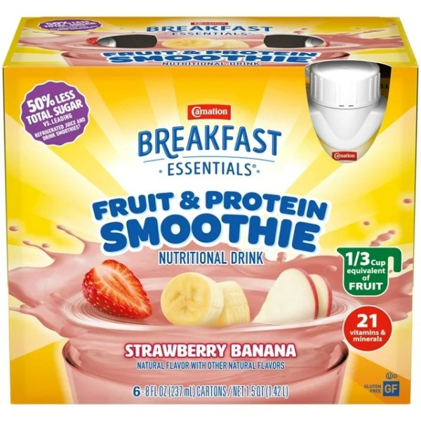 奶昔饮料工厂 - 康乃馨水果蛋白8盎司