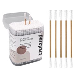 Baby Cotton Swabs Manufacturer - OEM Custom Organic Paper Stick Swabs