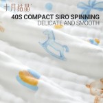 婴儿毛巾生产商 - 可定制纱布浴巾毯