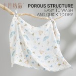 婴儿毛巾生产商 - 可定制纱布浴巾毯