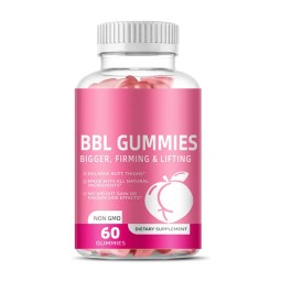Private Label OEM Breast Enhancement and Hip Enlargement Buttock Butt Enhancement Lifter Natural Sugar Free BBL Gummies