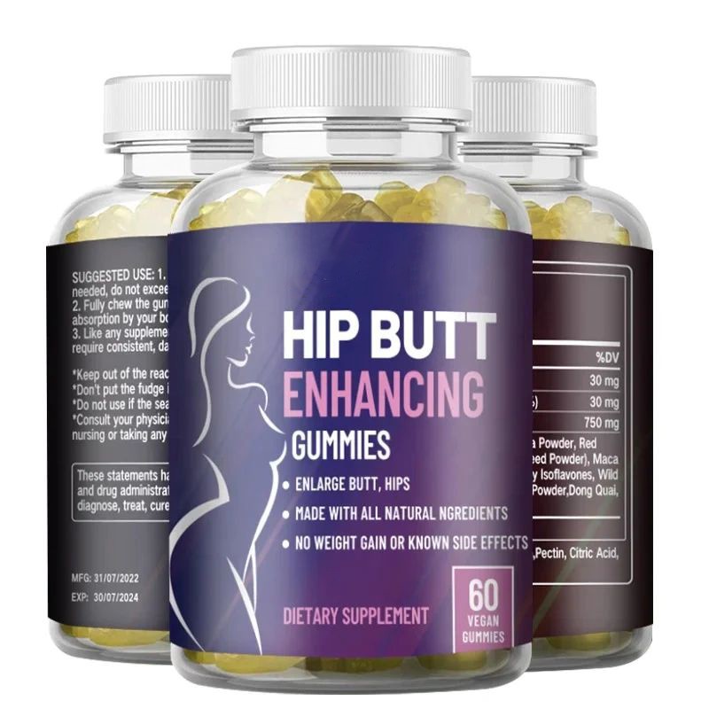 OEM Private Label Women Vegan Hip Buttock Gummies