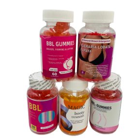 OEM Private Label Food Supplement Bigger Hips and Butt Enhancement Women's Gummies BBL Gummies