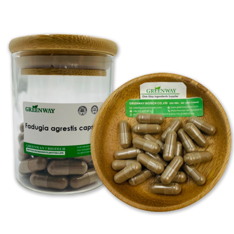 Greenway Supply OEM Supplement 100% Natural Fadogia Agrestis Extract Powder 250mg 500mg Fadogia Agrestis Capsules