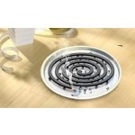 蚊香工厂 - 蛙王黑色微烟盘香