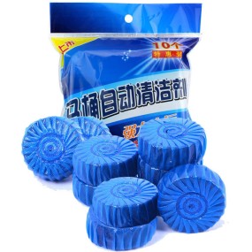 Toilet Bowl Cleaner Manufacturer - Solid Blue Bubble Scented