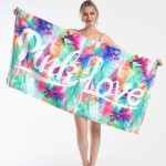 Beach Towel Factory - OEM Custom Quick-Drying Velvet Beach Towels