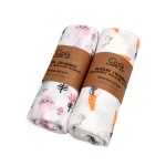 婴儿毯工厂 - 可定制恐龙印花竹毯