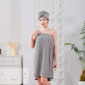 浴袍工厂 - 可定制柔软可穿式浴巾