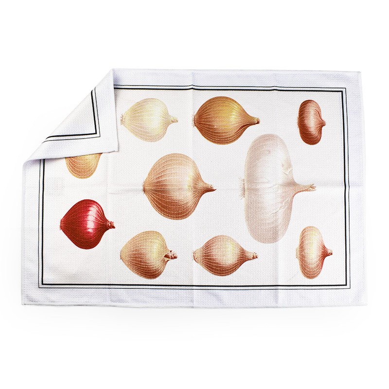 茶巾工厂 - 可定制热转印华夫格茶巾