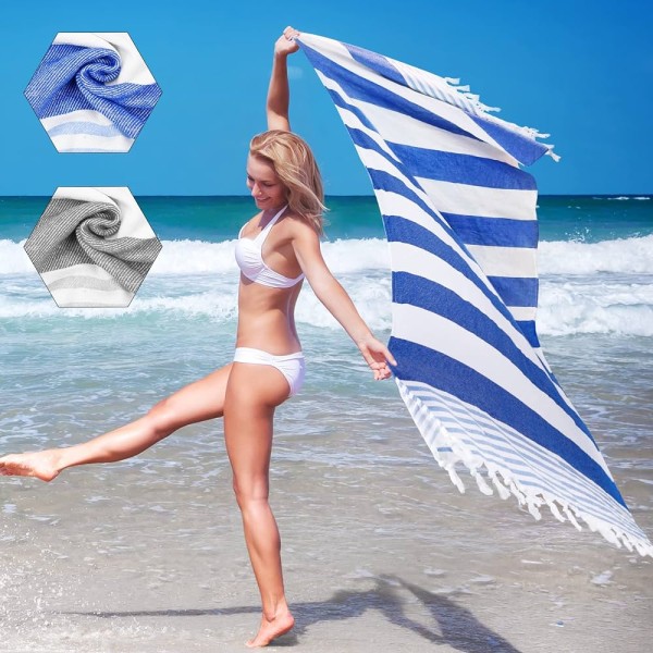 沙滩巾工厂 - 可定制土耳其棉沙滩巾