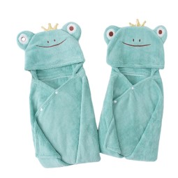 婴儿巾生产商 - 可定制珊瑚绒动物巾