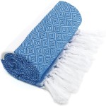 沙滩巾工厂 - 可定制棉质佩什特马尔流苏巾