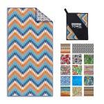 沙滩巾工厂 - 可定制轻量RPET印花沙滩巾