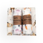 婴儿毯工厂 - 可定制有机棉纱布毯