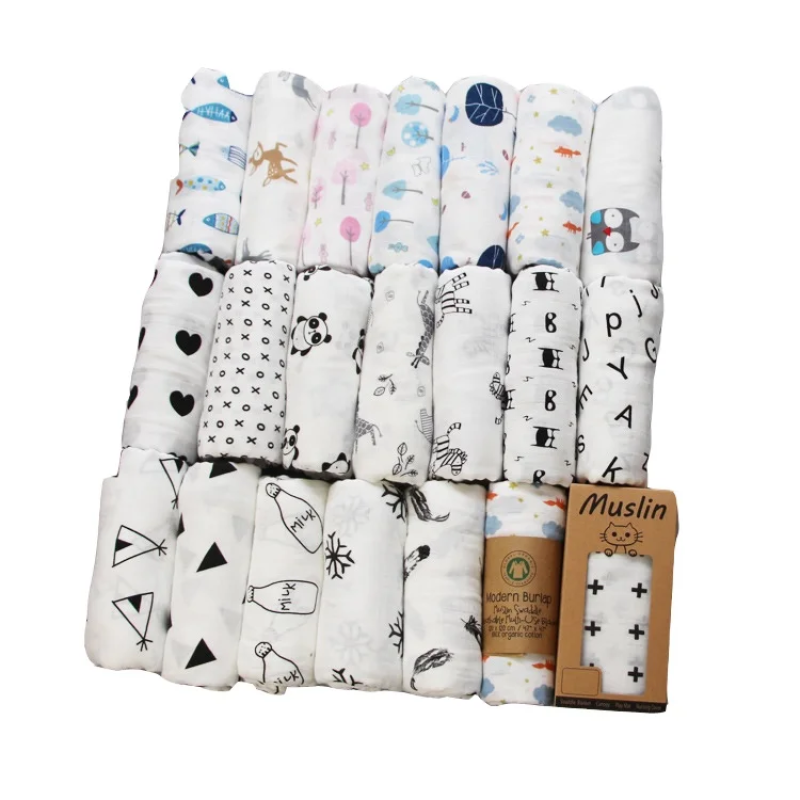 婴儿毯生产商 - 可定制双层纱布毯