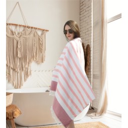Beach Towel Manufacturer - OEM Custom Cotton Turkish Towels with Tassels
