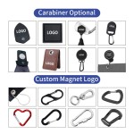 高尔夫毛巾生产商 - 可定制磁性球清洁巾