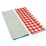 茶巾工厂 - 可定制热转印华夫格茶巾