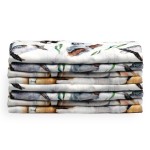 婴儿毯工厂 - 可定制恐龙印花竹毯