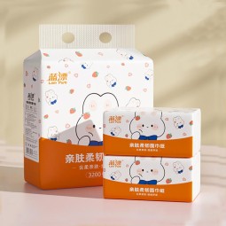 竹浆面巾纸供应商 - 环保400抽定制