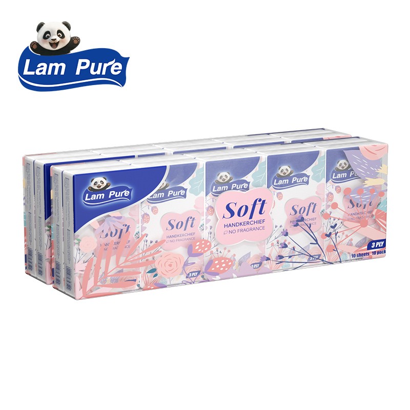 Handkerchief Tissue Supplier - 3ply 21*21 OEM Customized