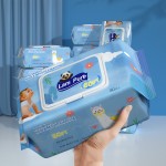 婴儿湿巾生产厂家 - 天然有机水刺无酒精