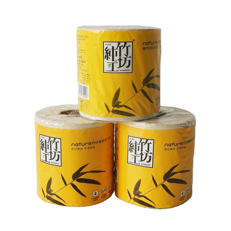 Bamboo Toilet Paper Manufacturer - Free Sample High Quality 4 Ply