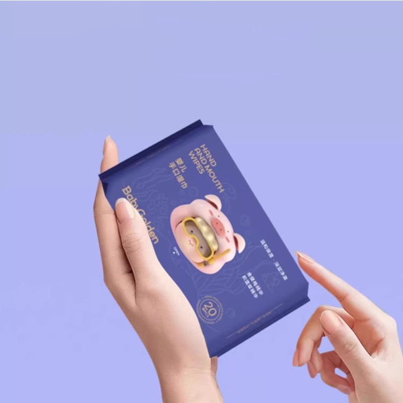 婴儿湿巾生产厂家 - 无香植物提取防过敏