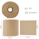 竹浆卫生纸供应商 - 盒装logo定制代工