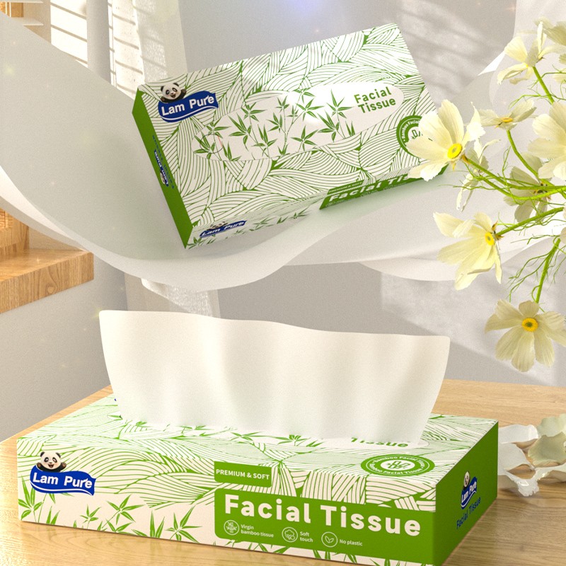 Box Tissue Manufacturer - 3Ply Bamboo Large Size Premium