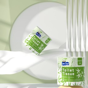 Bamboo Toilet Paper Manufacturer - 3Ply Plastics Free Wholesale