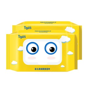 Baby Wipes Supplier - Nonwoven Fabric 60 Pcs Alcohol-free