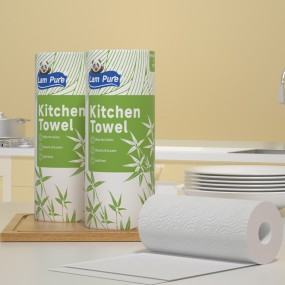 Bamboo Kitchen Paper Factory - Eco-friendly Plastic-free 2 Ply
