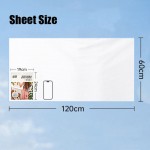 压缩毛巾工厂 - 120*60cm木浆旅行